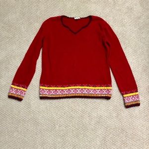 J.Jill Beautifully Detailed Sweater